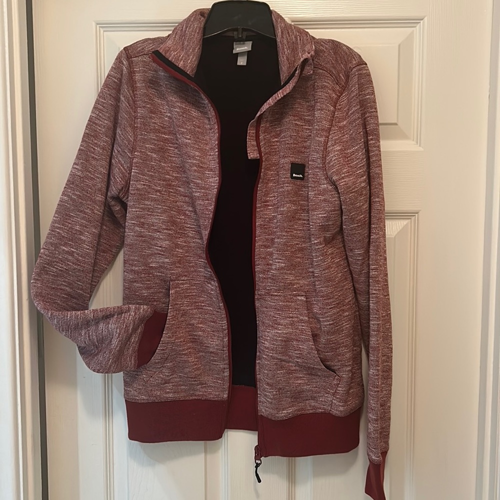 Bench zip up sweater red size S